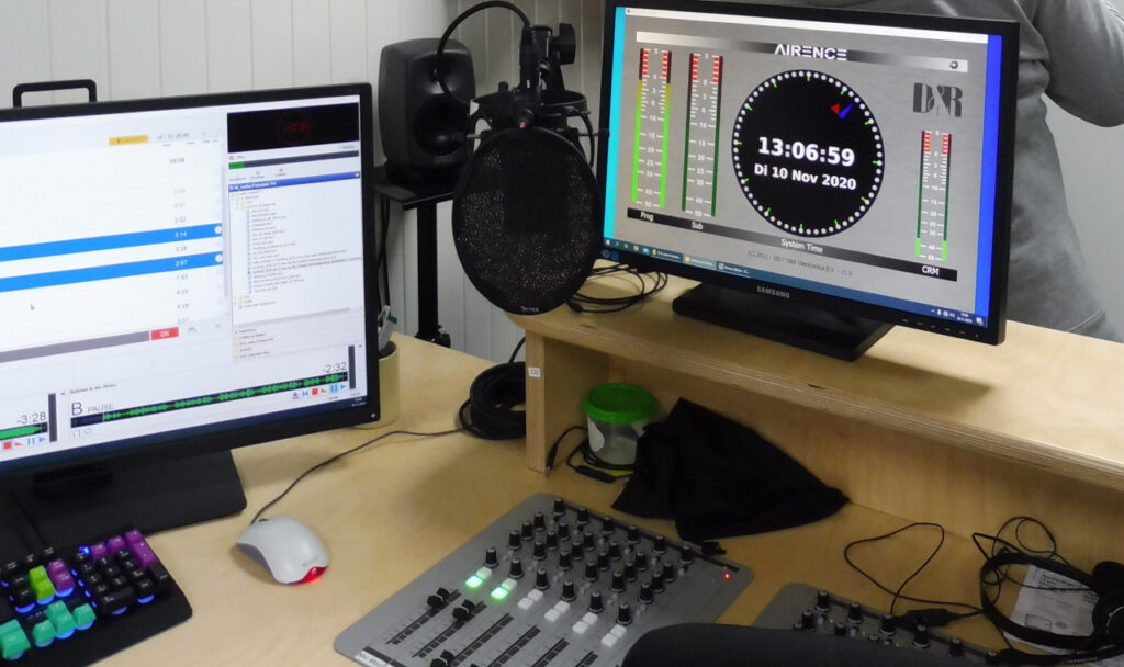 radio.Freistatt.TV - Mischpult im Tonstudio - Nov. 2020