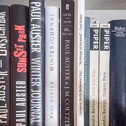 Ein Bibliotheksregal, genau nach den ursprünglichen Vorstellungen des Erfinders