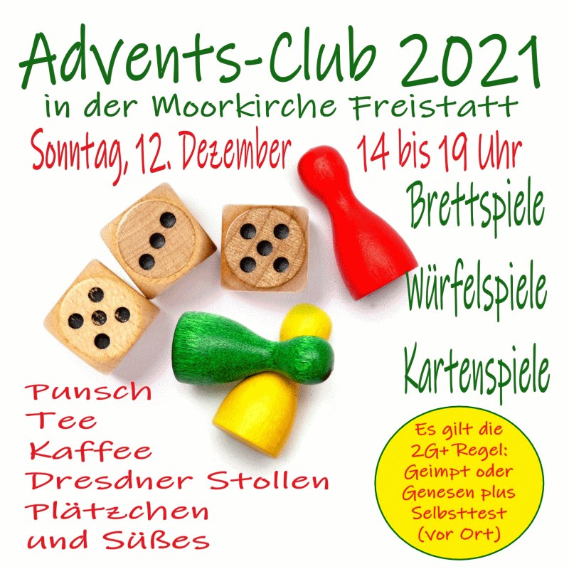 Adventsclub Moorkirche Freistatt - 12. Dezember 2021