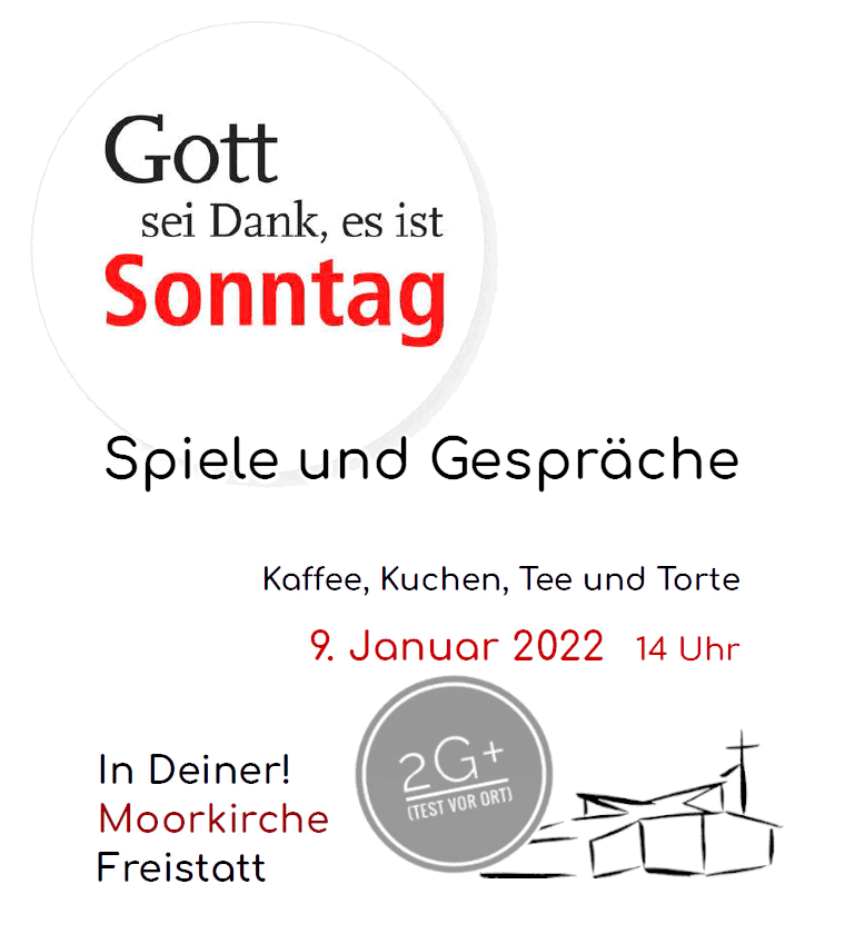 Spiele und Gespräche - Moorkirche Freistatt - 9. Januar 2022 Spiele und Gespräche - Moorkirche Freistatt - 9. Januar 2022