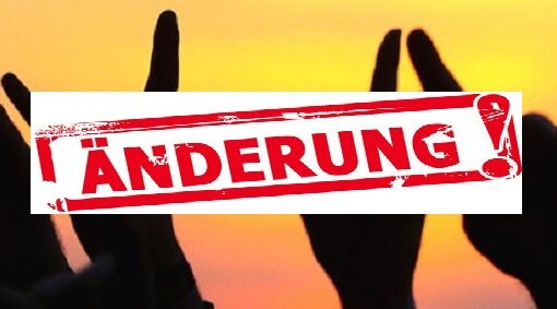 BASSUM OPEN AIR Änderung