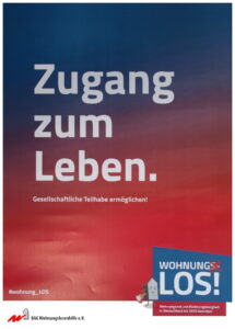 BAG W: Zugang zum Leben. - Forderung: Gesellschaftliche Teilhabe ermöglichen!