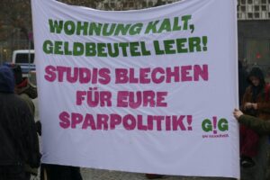 Auch der Weg durch das Studium wird von der Inflation mit Stolpersteinen gefüllt