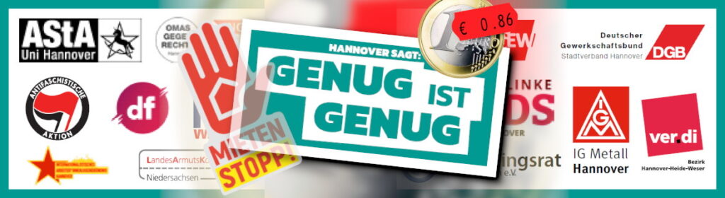 LAK-Demo in Hannover vor dem Neuen Rathaus