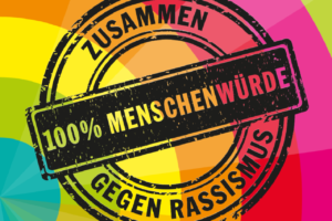 Zusammen gegen Rassismus Logo
