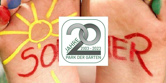 Park der Gärten Spielen im Park Titel