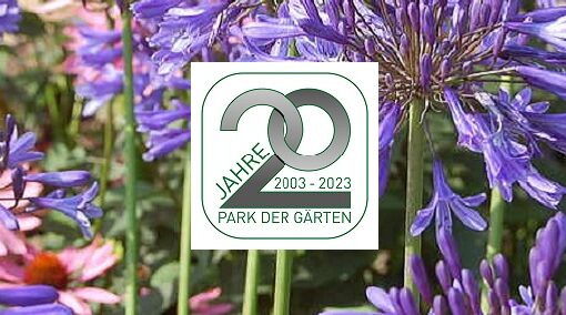 Park der Gärten Agapanthus 2023 Titel