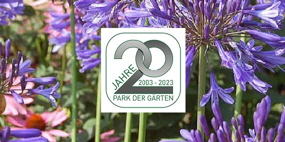 Park der Gärten Agapanthus 2023 Titel