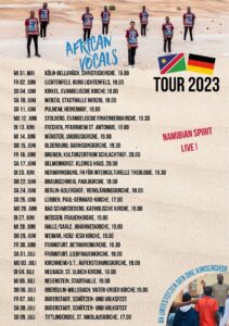 African Vocals Tour 2023