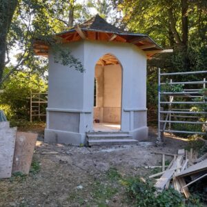 Die DSD beteiligt sich an der Sanierung des Teepavillons in Weener. (Foto: Marie-Christina Ihering)