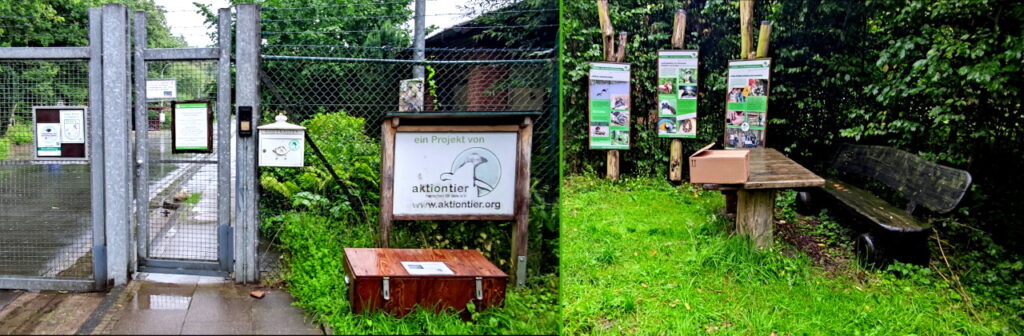 Wildtierstation Sachsenhagen - Eingangsbereich