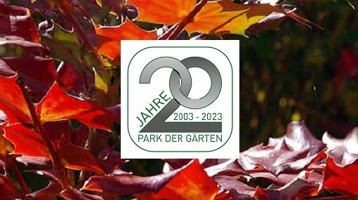Park der Gärten Herbstimpressionen Titel
