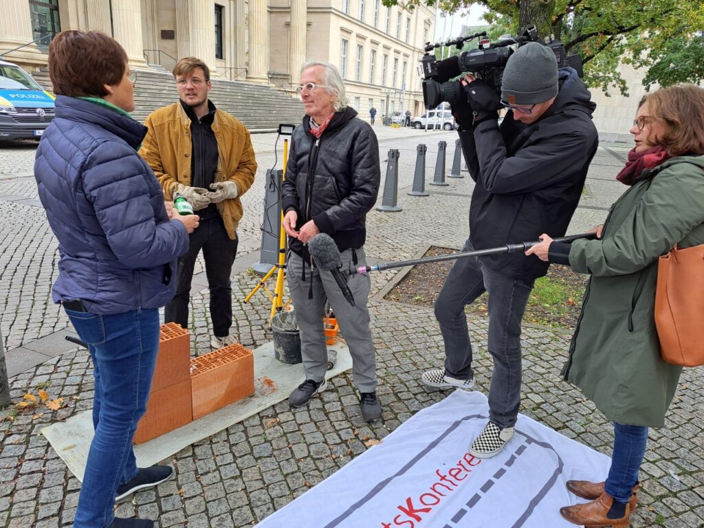 Der Norddeutsche Rundfunk war mit einem Team von „Hallo Niedersachsen“ vor Ort.
