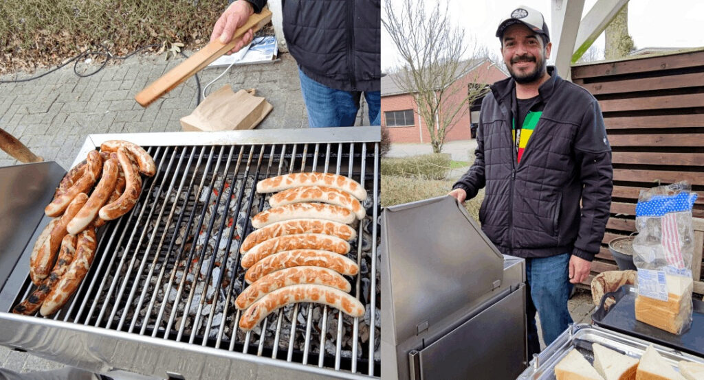 Aktionstag „Wir stellen uns vor“ - Grillmeister René