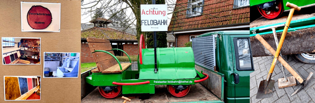 Aktionstag „Wir stellen uns vor“ - Malerei, Torfwerk & Feldbahn
