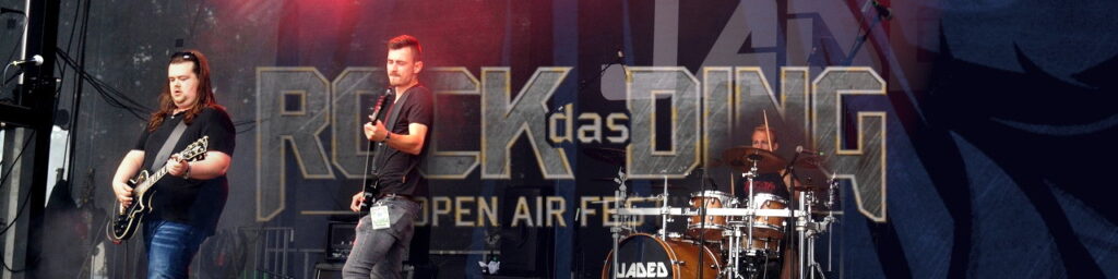 Header - JADED beim ROCK das DING Festival 2019