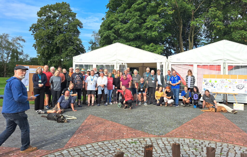 Wohnungslosentreffen Freistatt 2024 - Das Gruppenfoto