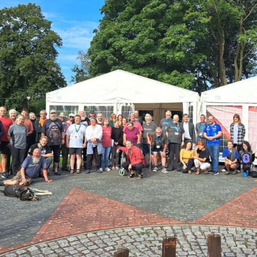 Wohnungslosentreffen Freistatt 2024 - Das Gruppenfoto