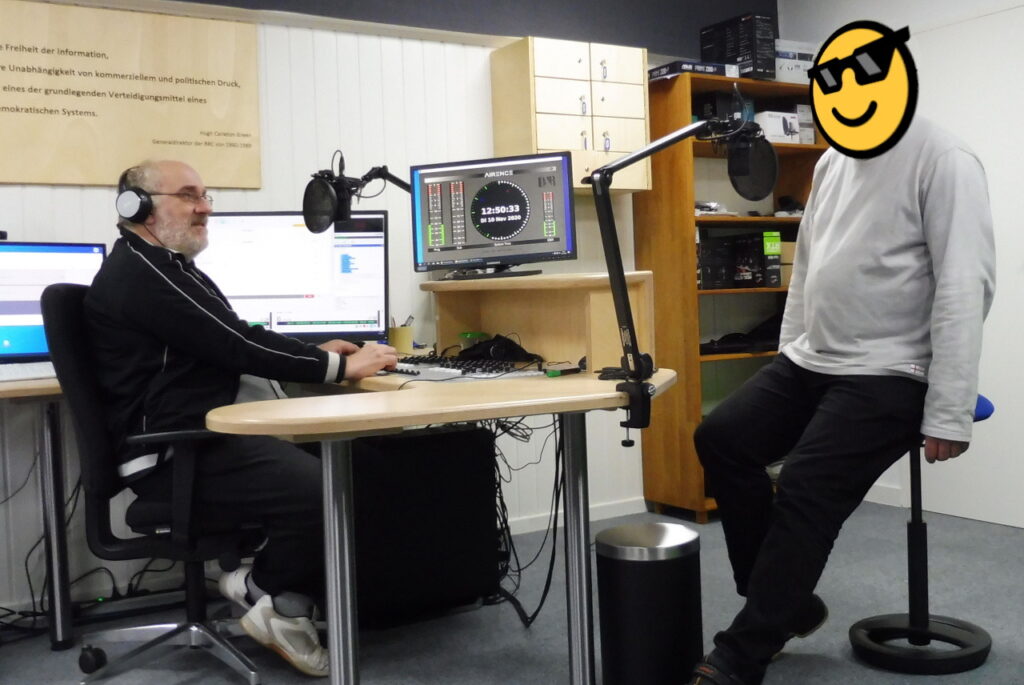 radio.Freistatt.TV - im Tonstudio - Nov. 2020