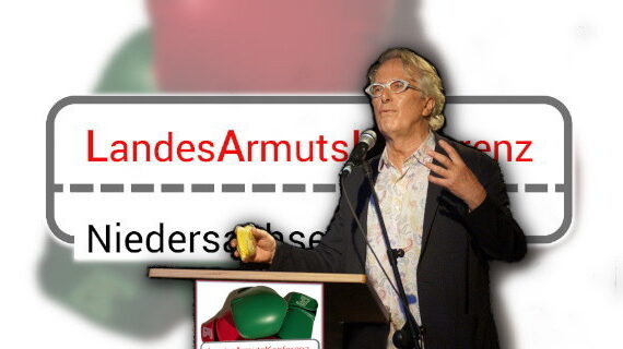 LAK Niedersachsen - Klaus-Dieter Gleitze vor Boxhandschuhen