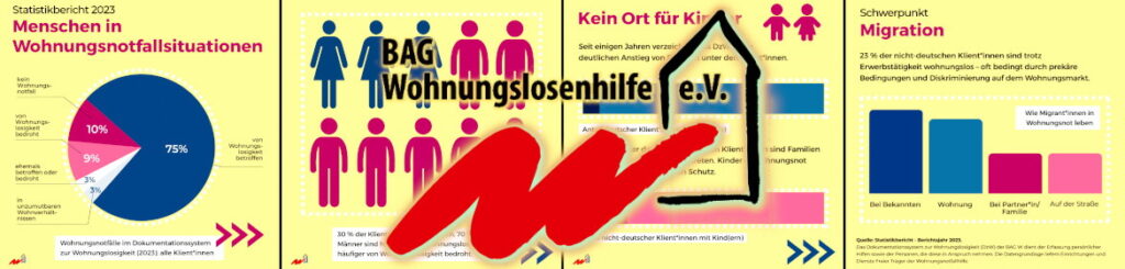 BAG Wohnungslosenhilfe - Statistik-Bericht 2025
