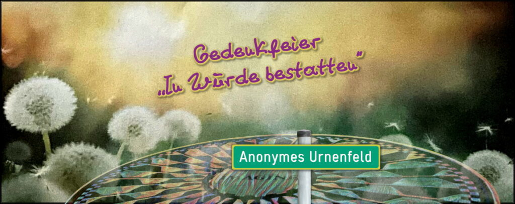 Arche-Diepholz - Initiative „In Würde bestatten" - Gedenkfeier anonyme Bestattungen am 22. September 2025