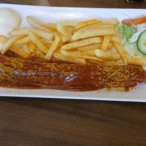 Die kulinarische Verpflegung war schlicht und gut bürgerlich; dafür aber liebevoll angerichtet.