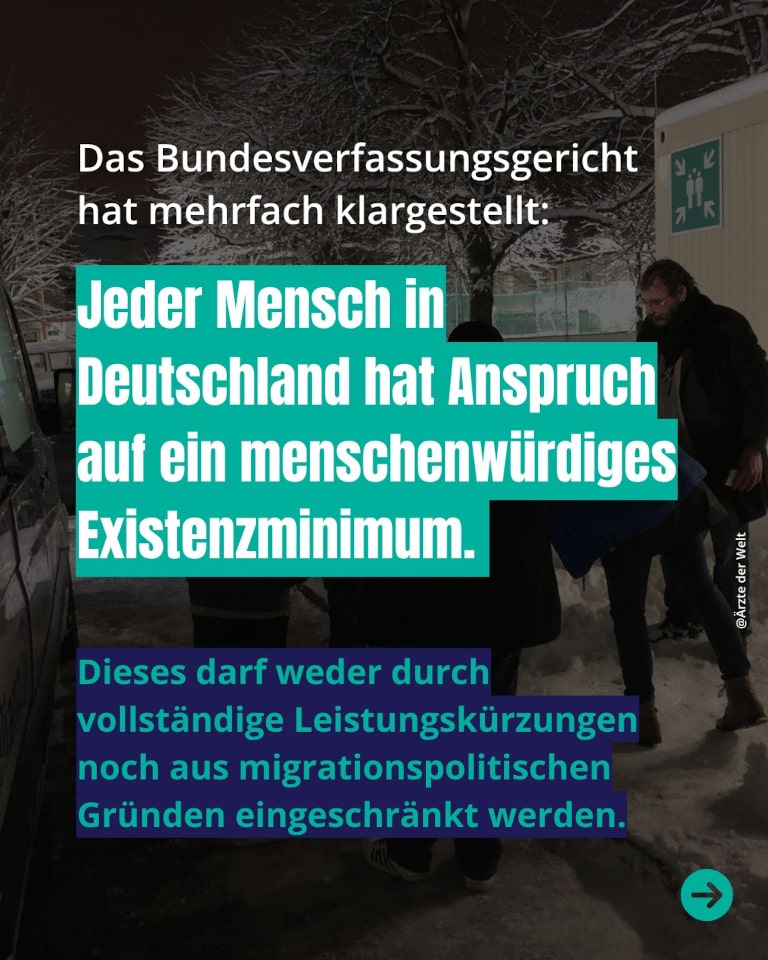Existenzminimum ist Grund- und Menschenrecht!