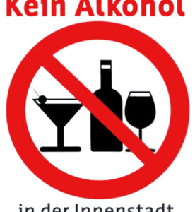Alkoholverrbot in der Innenstadt